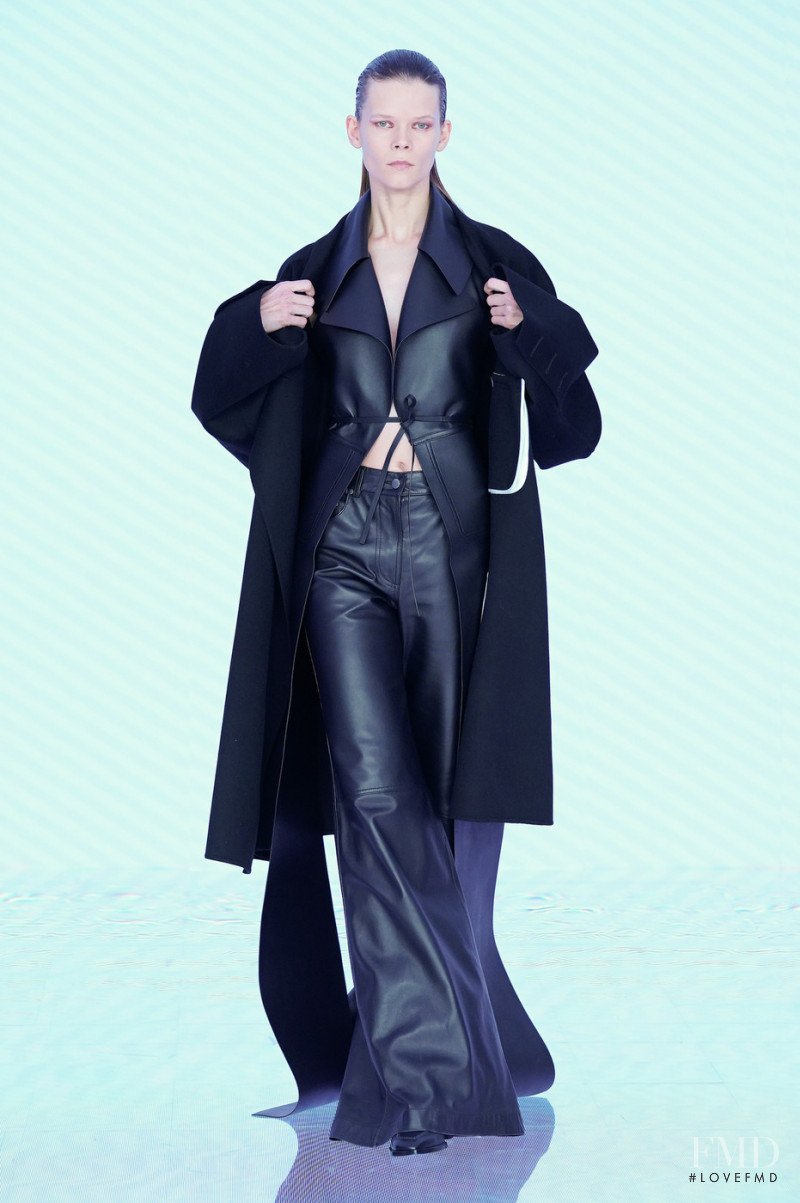 Irina Kravchenko featured in  the Peter Do fashion show for Autumn/Winter 2022