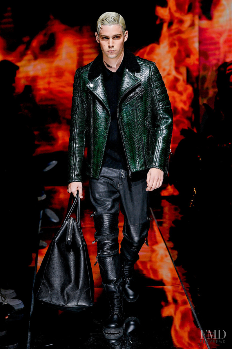 Federico Spinas featured in  the Philipp Plein fashion show for Autumn/Winter 2022