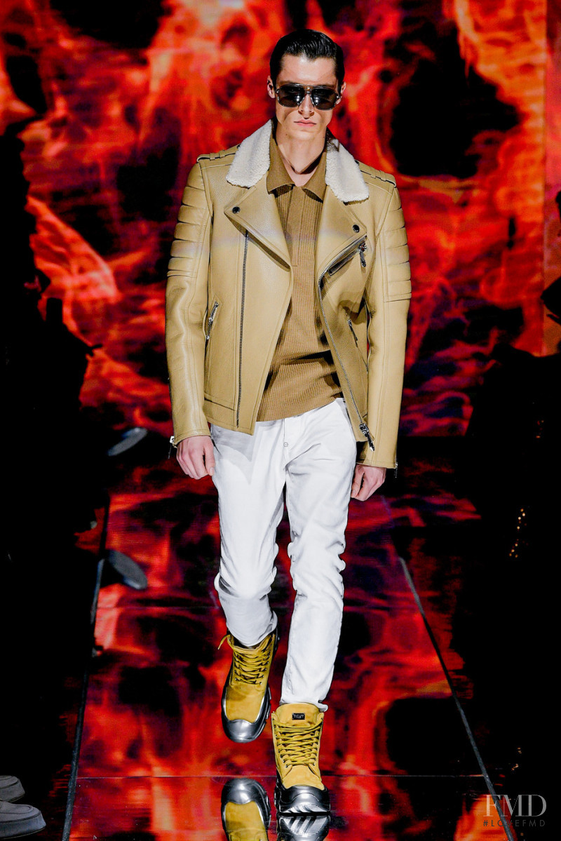 Erik Jerschow featured in  the Philipp Plein fashion show for Autumn/Winter 2022