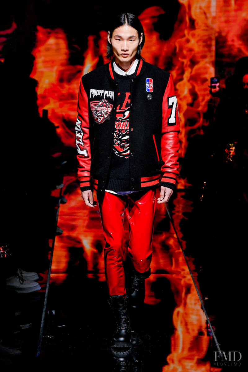 Hyun Jin Kang featured in  the Philipp Plein fashion show for Autumn/Winter 2022