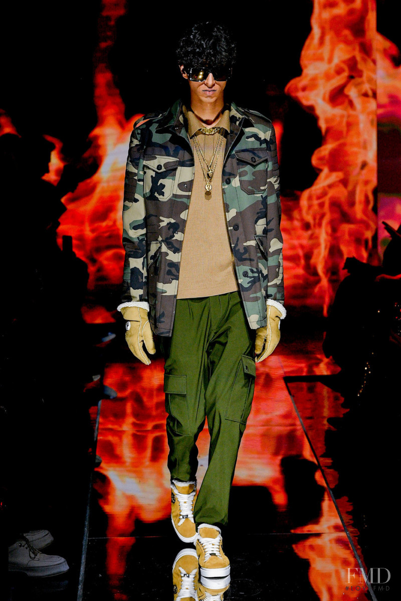 Nizar Talal featured in  the Philipp Plein fashion show for Autumn/Winter 2022