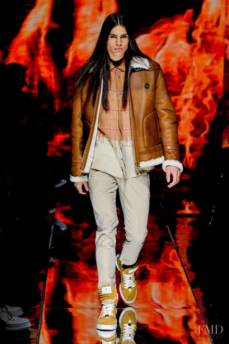 Danilo Stoskovic featured in  the Philipp Plein fashion show for Autumn/Winter 2022