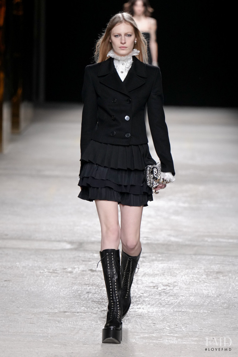 Julia Nobis featured in  the Ports 1961 fashion show for Autumn/Winter 2022