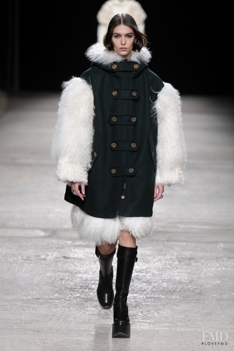 Rayssa Medeiros featured in  the Ports 1961 fashion show for Autumn/Winter 2022