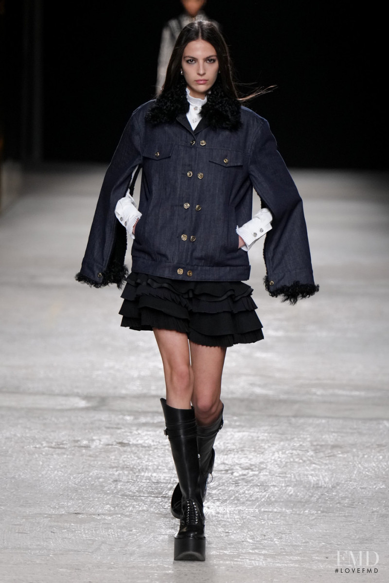 Africa Garcia featured in  the Ports 1961 fashion show for Autumn/Winter 2022