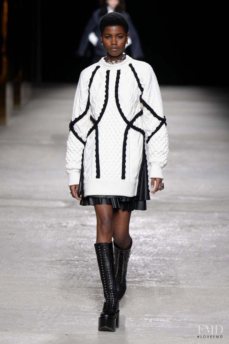 Victoria Fawole featured in  the Ports 1961 fashion show for Autumn/Winter 2022