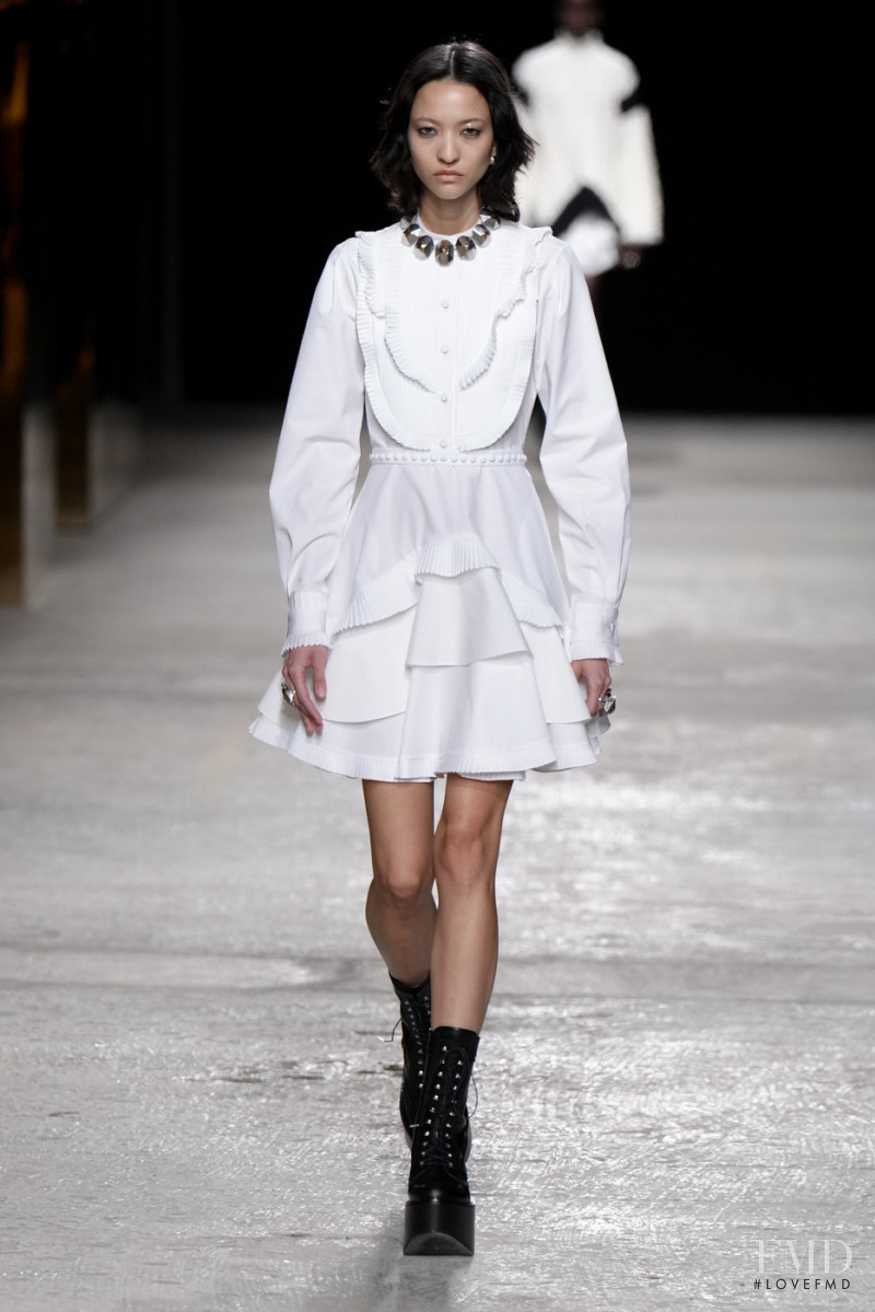 America Gonzalez featured in  the Ports 1961 fashion show for Autumn/Winter 2022