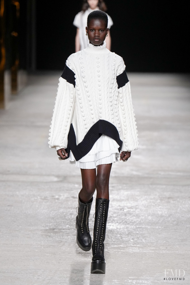 Mary Ukech featured in  the Ports 1961 fashion show for Autumn/Winter 2022