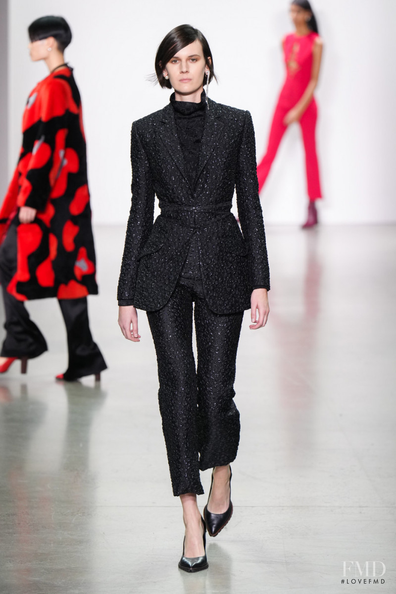 Jamily Meurer Wernke featured in  the Prabal Gurung fashion show for Autumn/Winter 2022