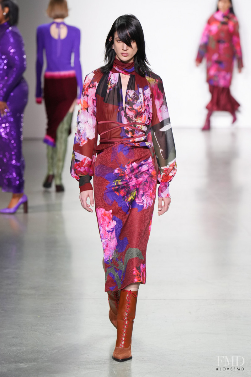 Rachel Marx featured in  the Prabal Gurung fashion show for Autumn/Winter 2022