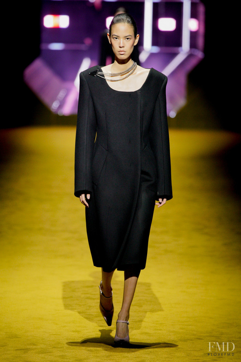 Seng Khan featured in  the Prada fashion show for Autumn/Winter 2022