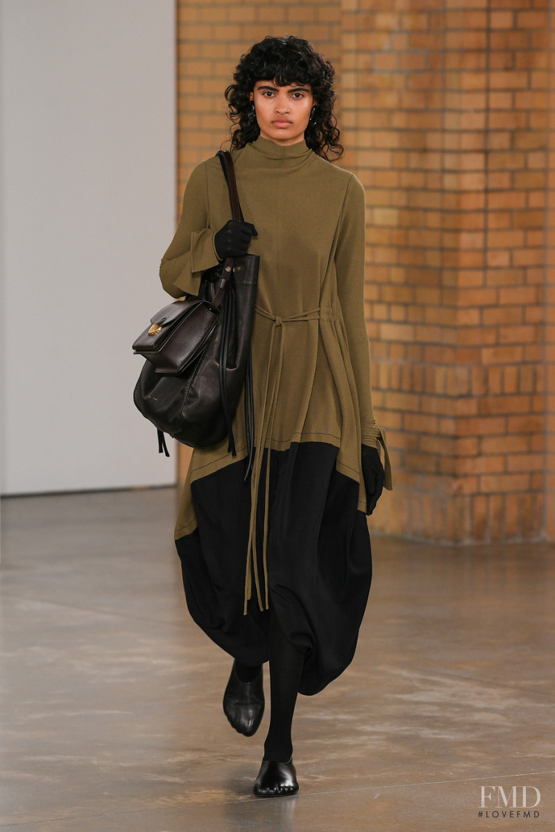 Priscilla Cheseaux featured in  the Proenza Schouler fashion show for Autumn/Winter 2022