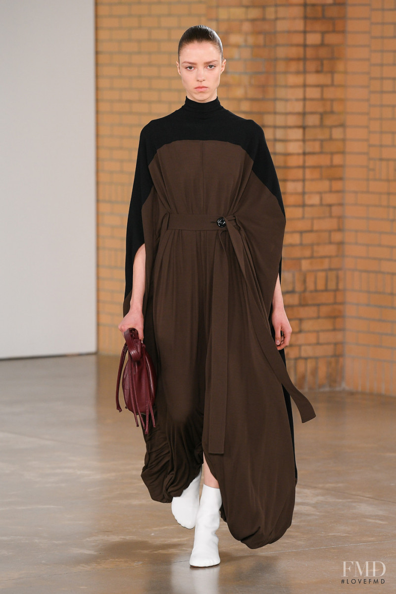 Margot Gaspar featured in  the Proenza Schouler fashion show for Autumn/Winter 2022