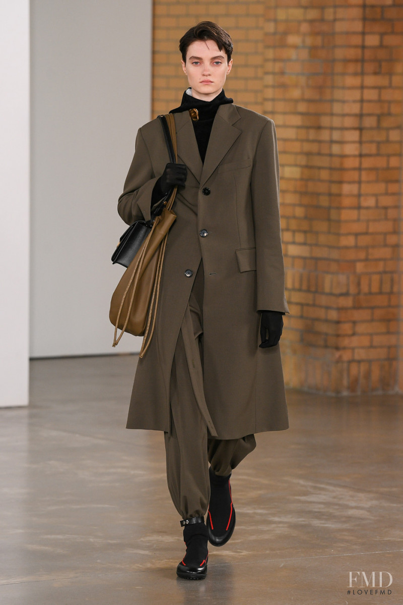 Tanya Churbanova featured in  the Proenza Schouler fashion show for Autumn/Winter 2022