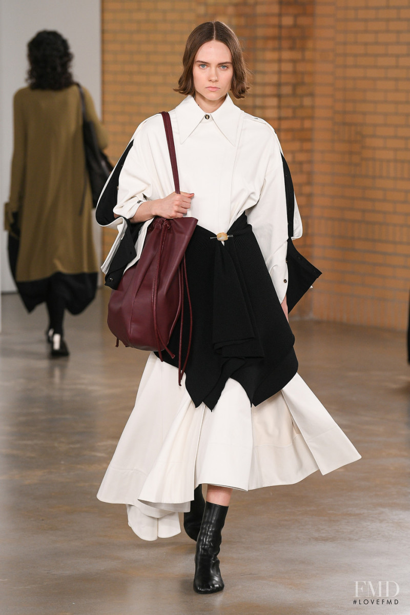 Kate McNamara featured in  the Proenza Schouler fashion show for Autumn/Winter 2022