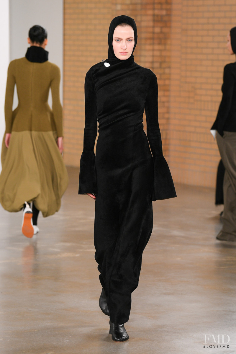 Felice Noordhoff featured in  the Proenza Schouler fashion show for Autumn/Winter 2022