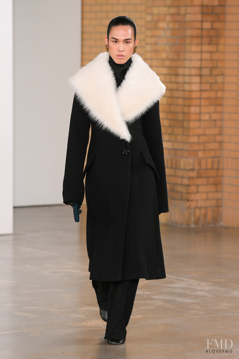 Dara Allen featured in  the Proenza Schouler fashion show for Autumn/Winter 2022