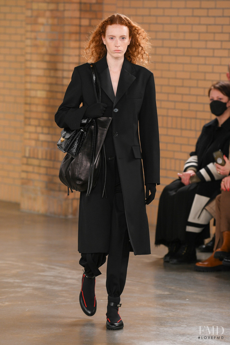 Faith Denham featured in  the Proenza Schouler fashion show for Autumn/Winter 2022