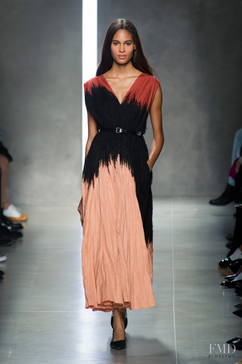 Cindy Bruna featured in  the Bottega Veneta fashion show for Spring/Summer 2014