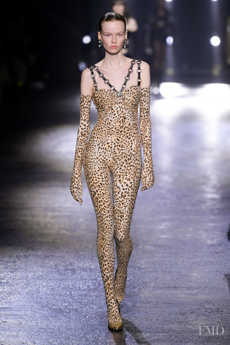 Kaja Wojakowska featured in  the Roberto Cavalli fashion show for Autumn/Winter 2022