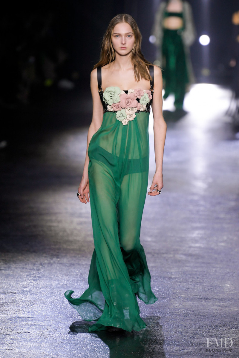Valeria Buldini featured in  the Roberto Cavalli fashion show for Autumn/Winter 2022