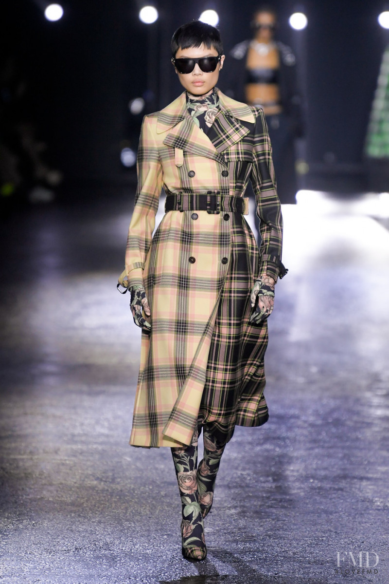 Kayako Higuchi featured in  the Roberto Cavalli fashion show for Autumn/Winter 2022