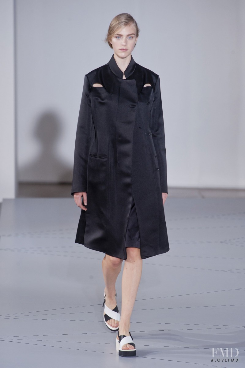 Hedvig Palm featured in  the Jil Sander fashion show for Spring/Summer 2014