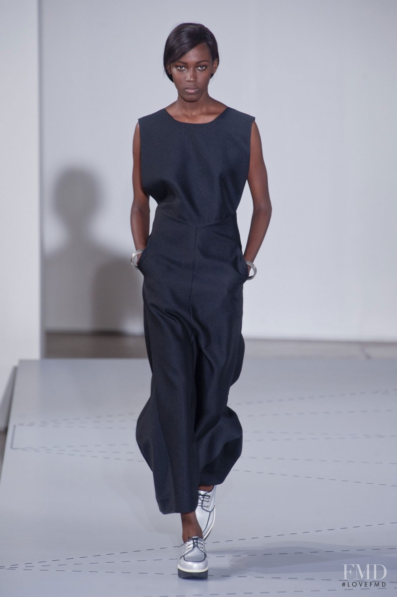 Kai Newman featured in  the Jil Sander fashion show for Spring/Summer 2014