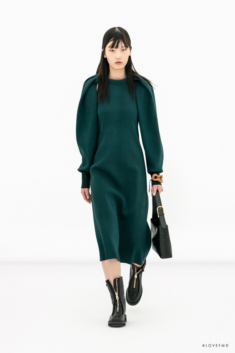 Seo Hyun Kim featured in  the Salvatore Ferragamo fashion show for Autumn/Winter 2022