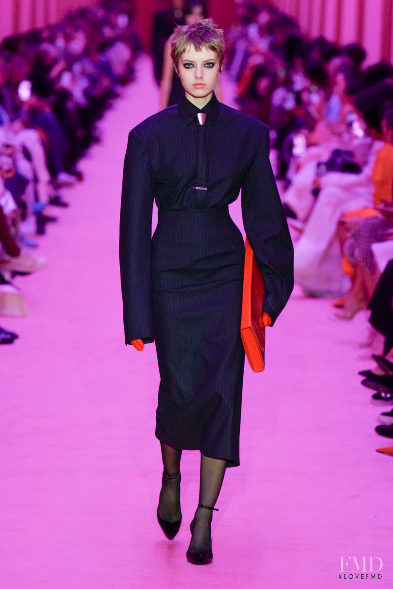 Sylwia Kuta featured in  the Sportmax fashion show for Autumn/Winter 2022