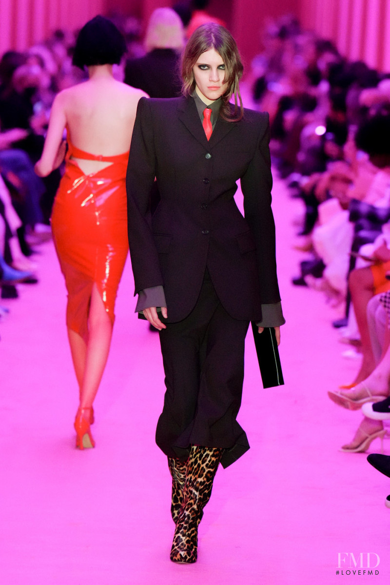 Alice Cooper featured in  the Sportmax fashion show for Autumn/Winter 2022