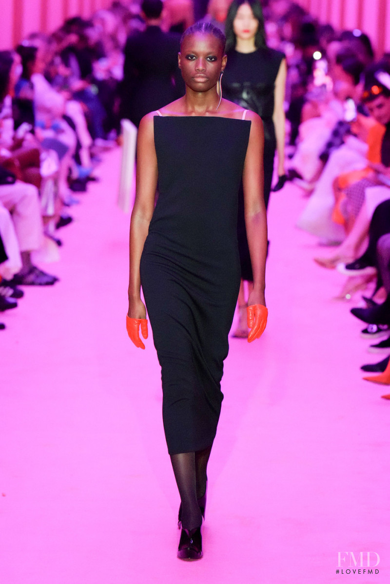 Beyonce Ambrose featured in  the Sportmax fashion show for Autumn/Winter 2022