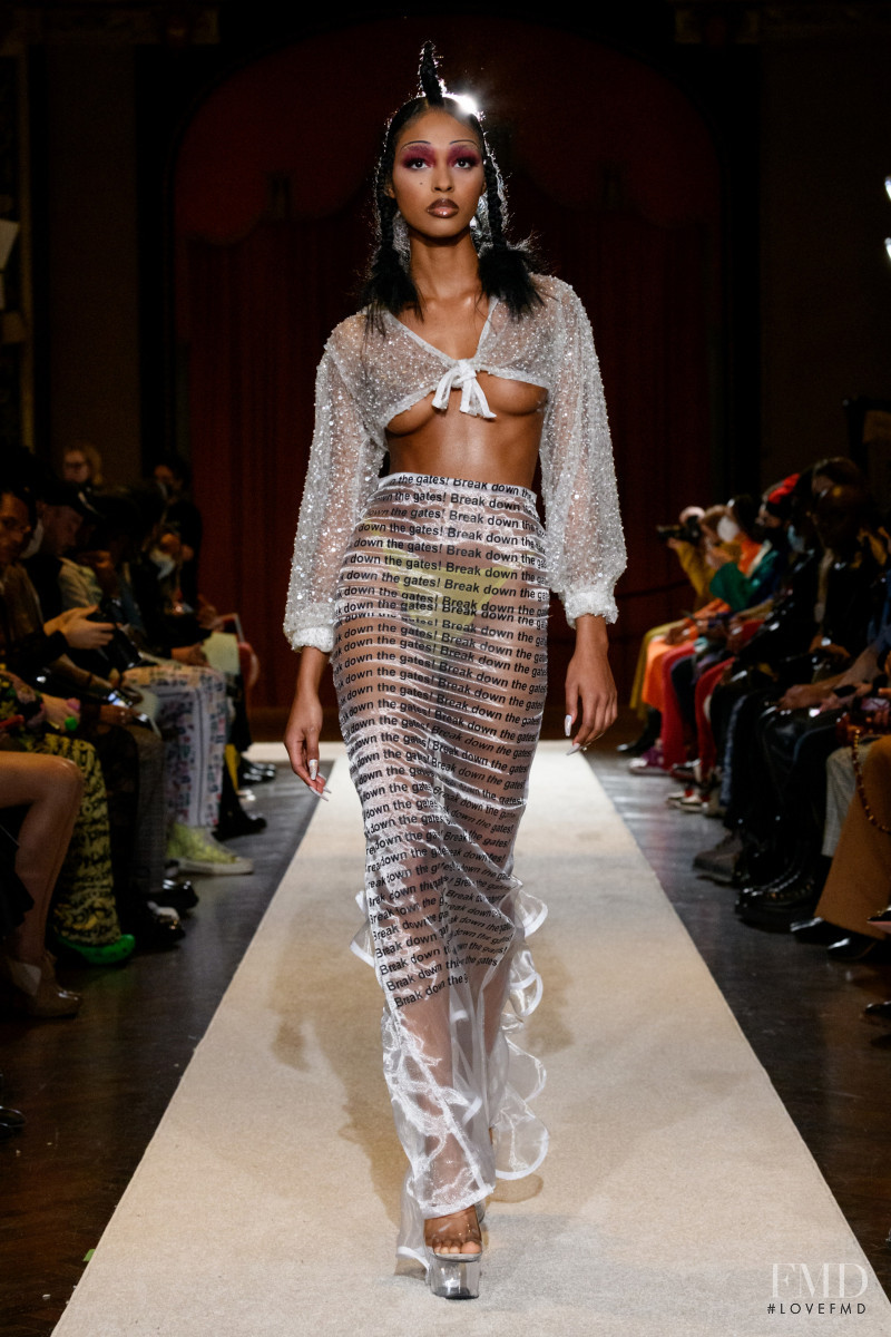 Tia Adeola fashion show for Autumn/Winter 2022