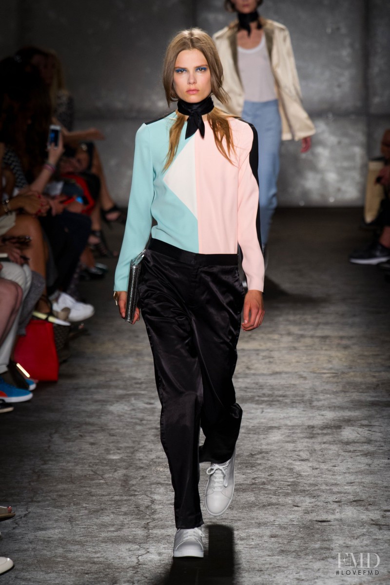 Caroline Brasch Nielsen featured in  the Marc by Marc Jacobs fashion show for Spring/Summer 2014
