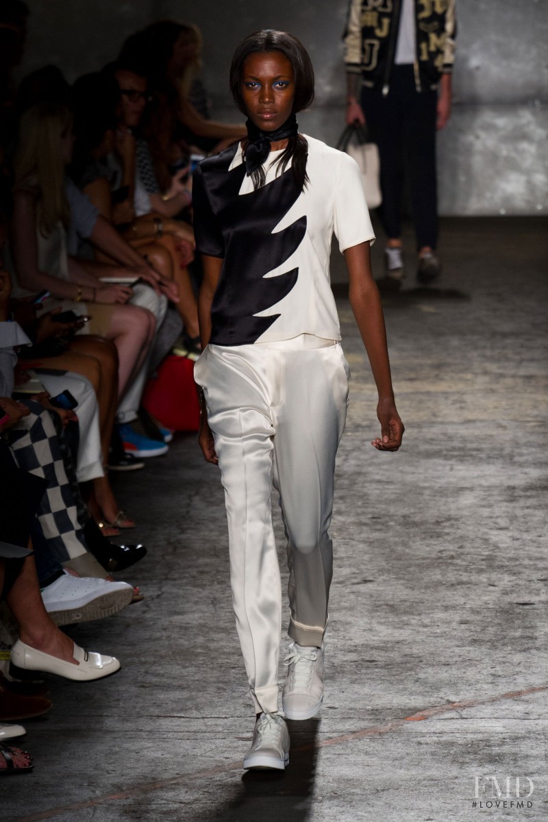 Kai Newman featured in  the Marc by Marc Jacobs fashion show for Spring/Summer 2014