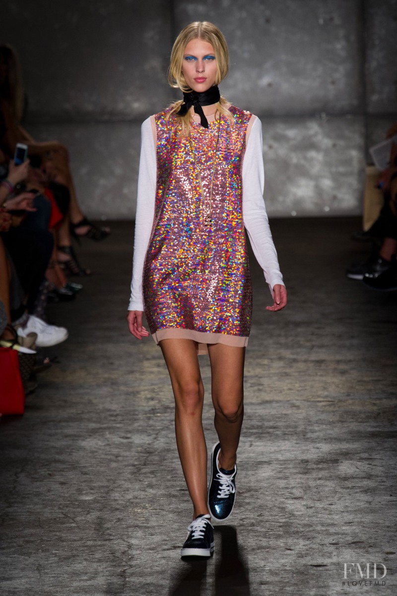 Juliana Schurig featured in  the Marc by Marc Jacobs fashion show for Spring/Summer 2014