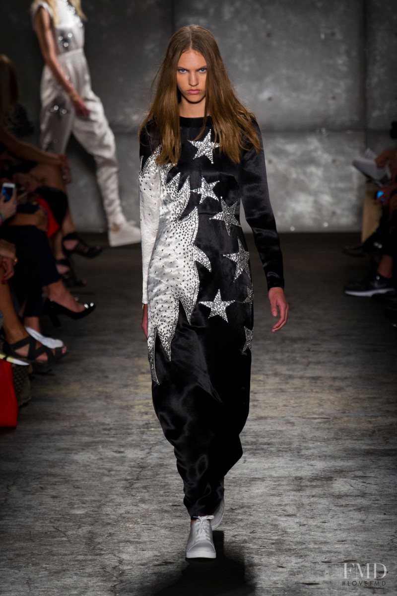 Maggie Jablonski featured in  the Marc by Marc Jacobs fashion show for Spring/Summer 2014