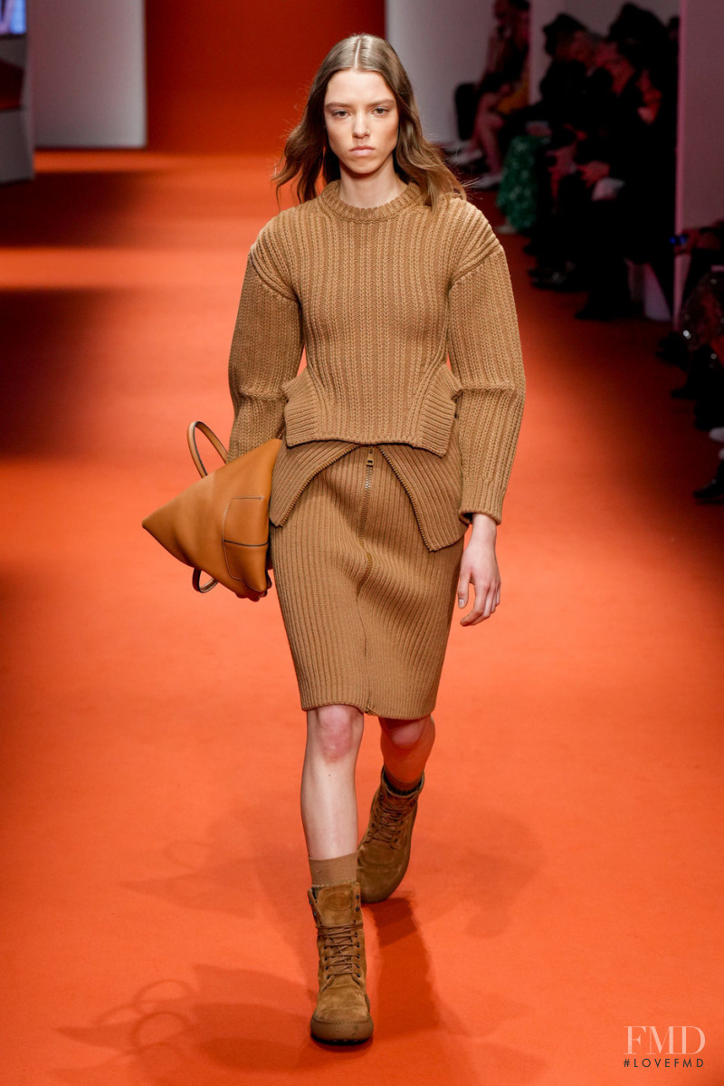 Margot Gaspar featured in  the Tod\'s fashion show for Autumn/Winter 2022