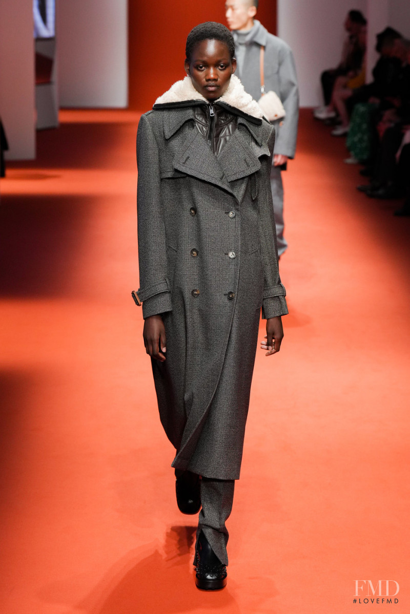 Caren Jepkemei featured in  the Tod\'s fashion show for Autumn/Winter 2022
