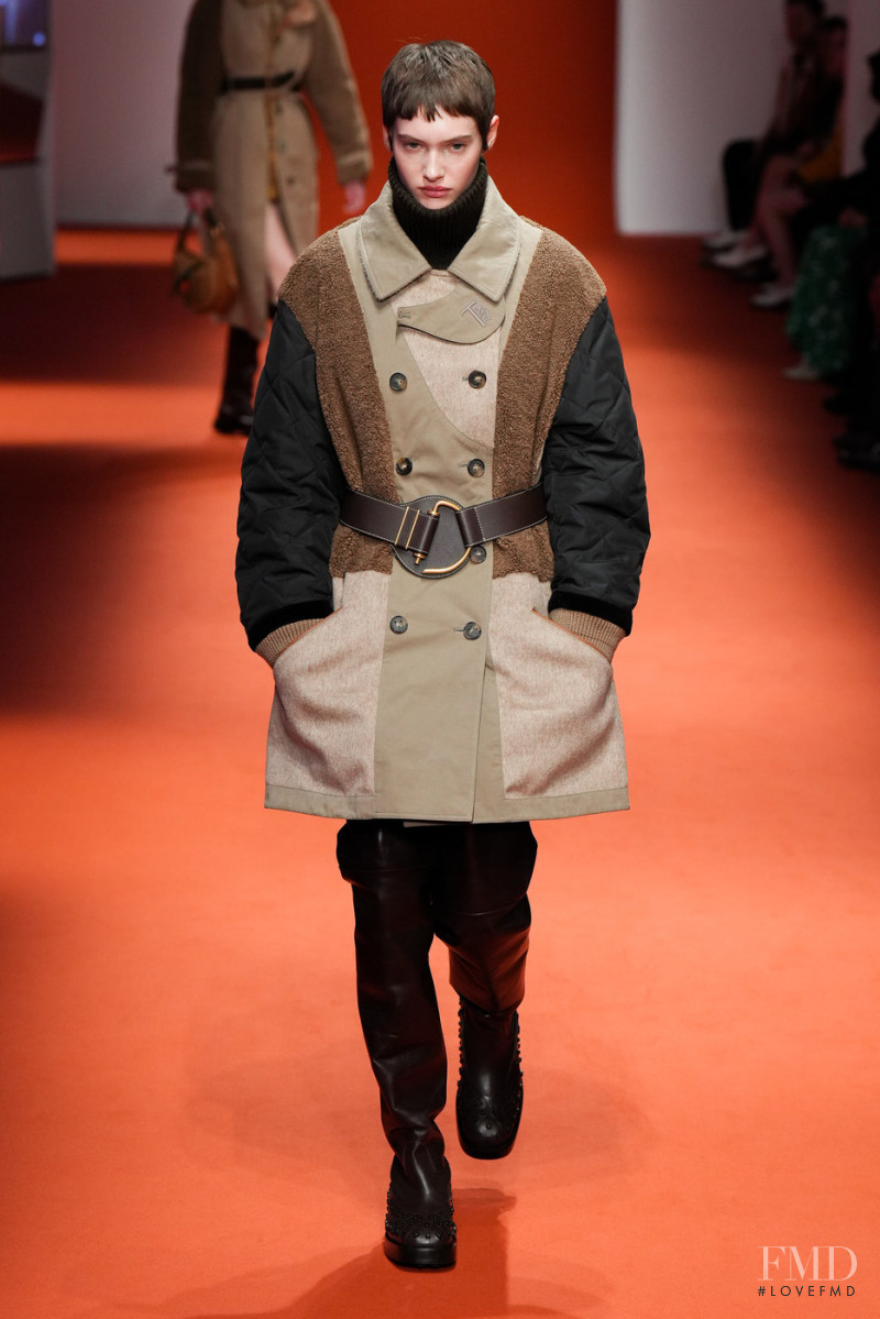 Greta Elisa Hofer featured in  the Tod\'s fashion show for Autumn/Winter 2022