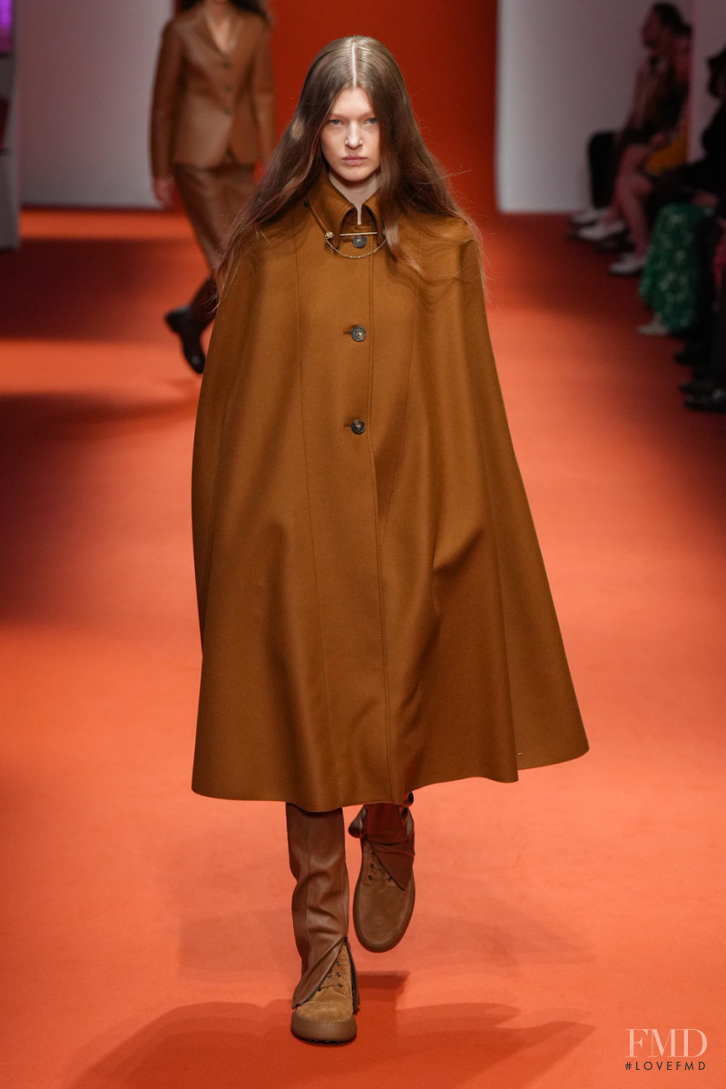 Janina Maidorn featured in  the Tod\'s fashion show for Autumn/Winter 2022
