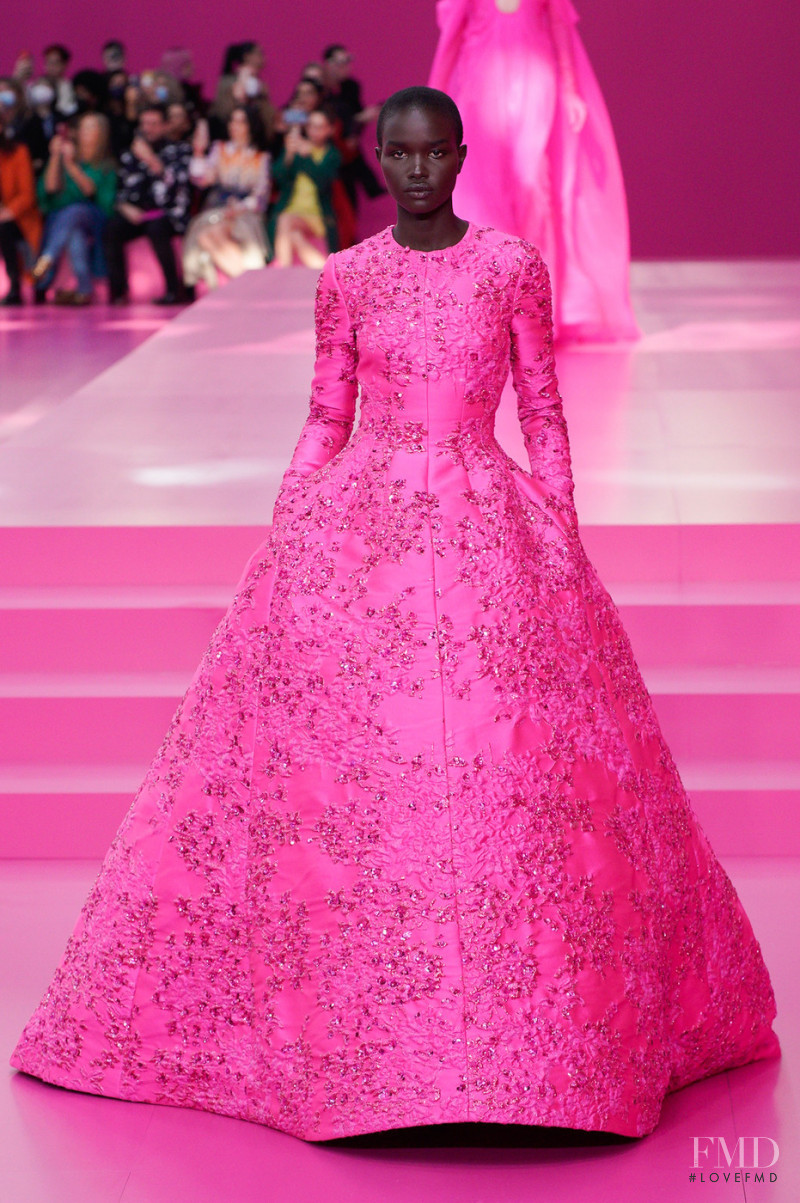 Akon Changkou featured in  the Valentino fashion show for Autumn/Winter 2022