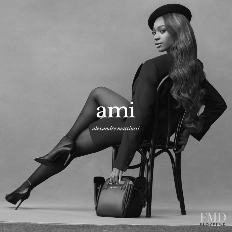 Ami Paris L\'Accordeon Bag Campaign Featuring Normani advertisement for Spring/Summer 2022