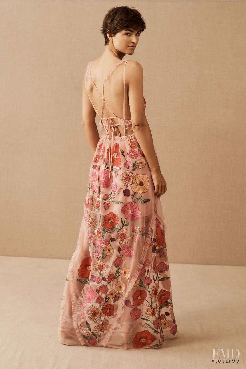 Robin Holzken featured in  the BHLDN catalogue for Spring/Summer 2022