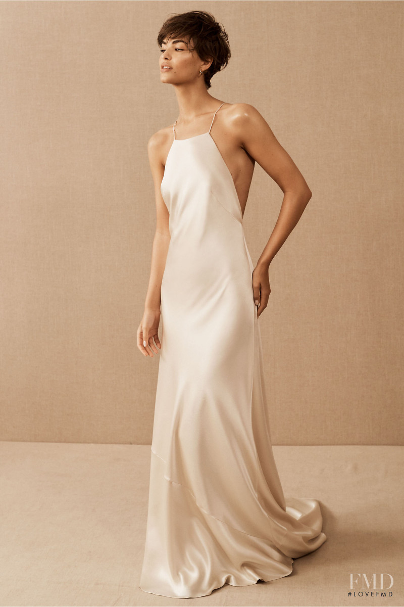 Robin Holzken featured in  the BHLDN catalogue for Spring/Summer 2022