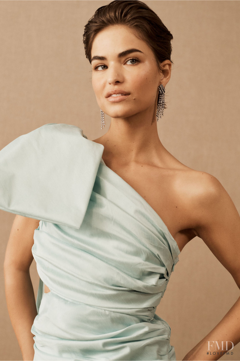 Robin Holzken featured in  the BHLDN catalogue for Spring/Summer 2022