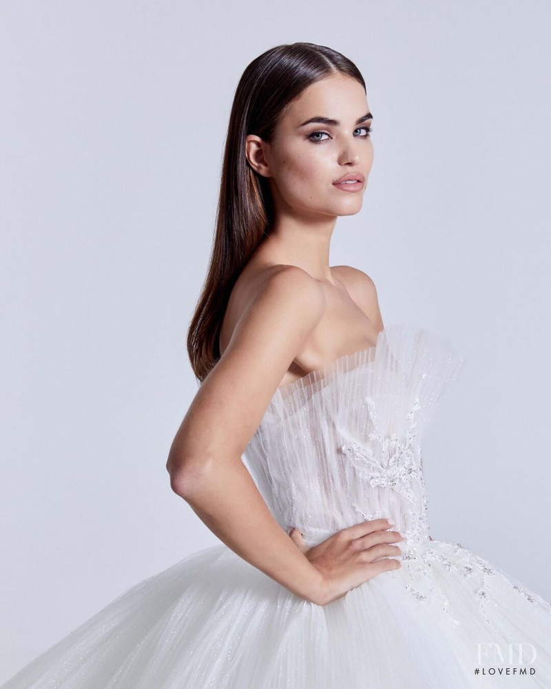 Robin Holzken featured in  the Nicole + Felicia lookbook for Spring/Summer 2020