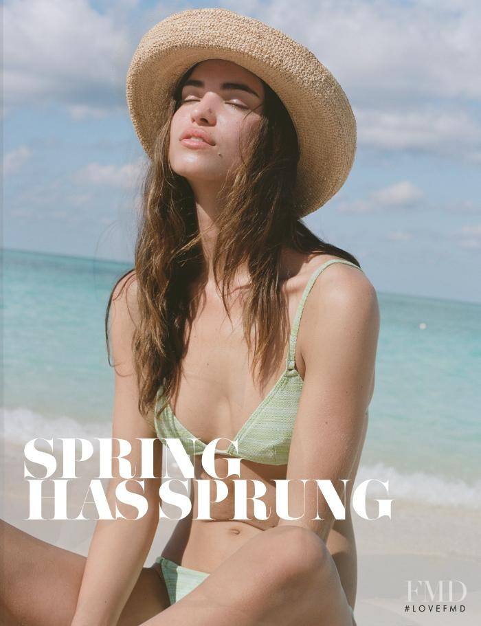 Robin Holzken featured in  the Solid & Stripped lookbook for Spring/Summer 2020