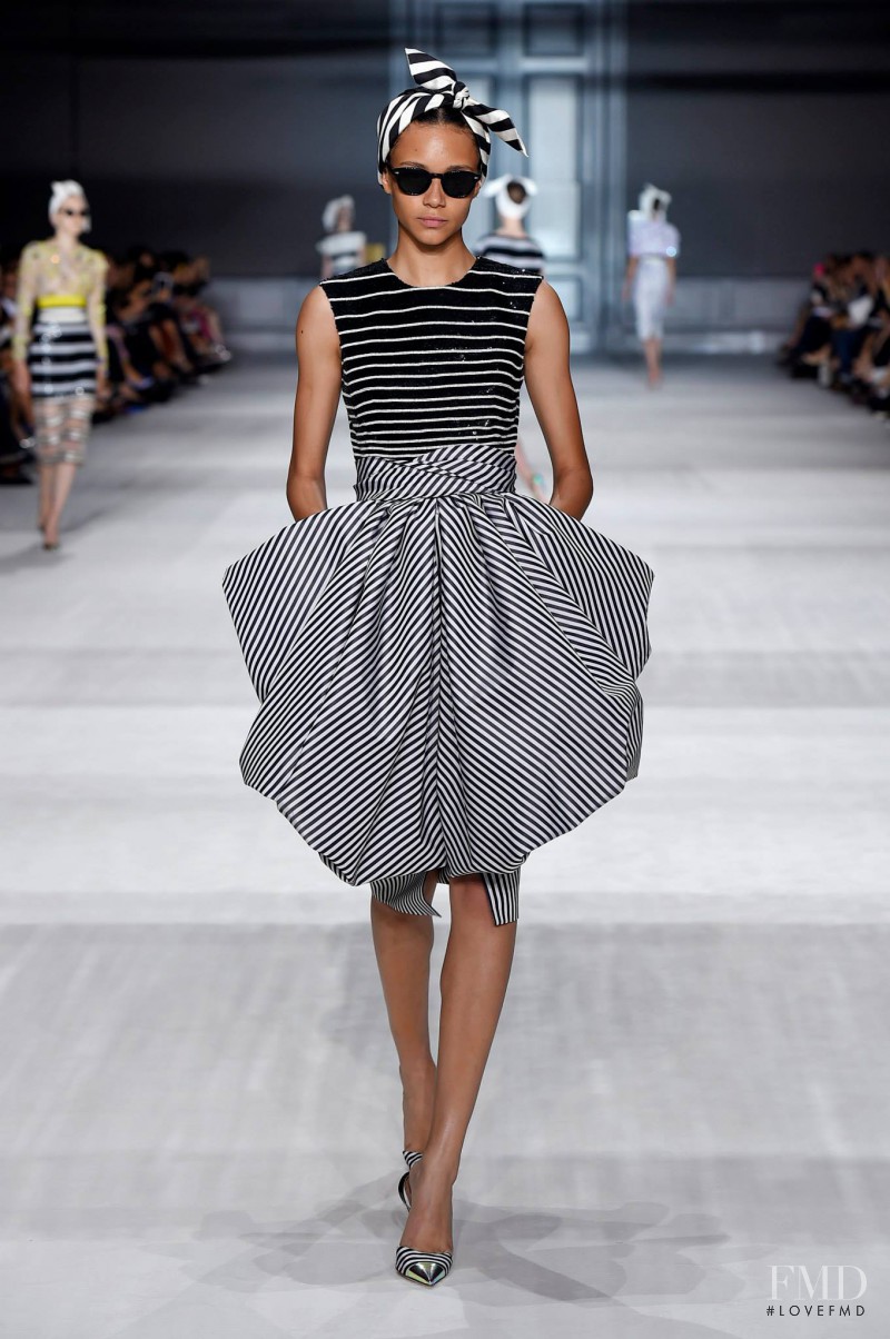 Binx Walton featured in  the Giambattista Valli Haute Couture fashion show for Autumn/Winter 2014