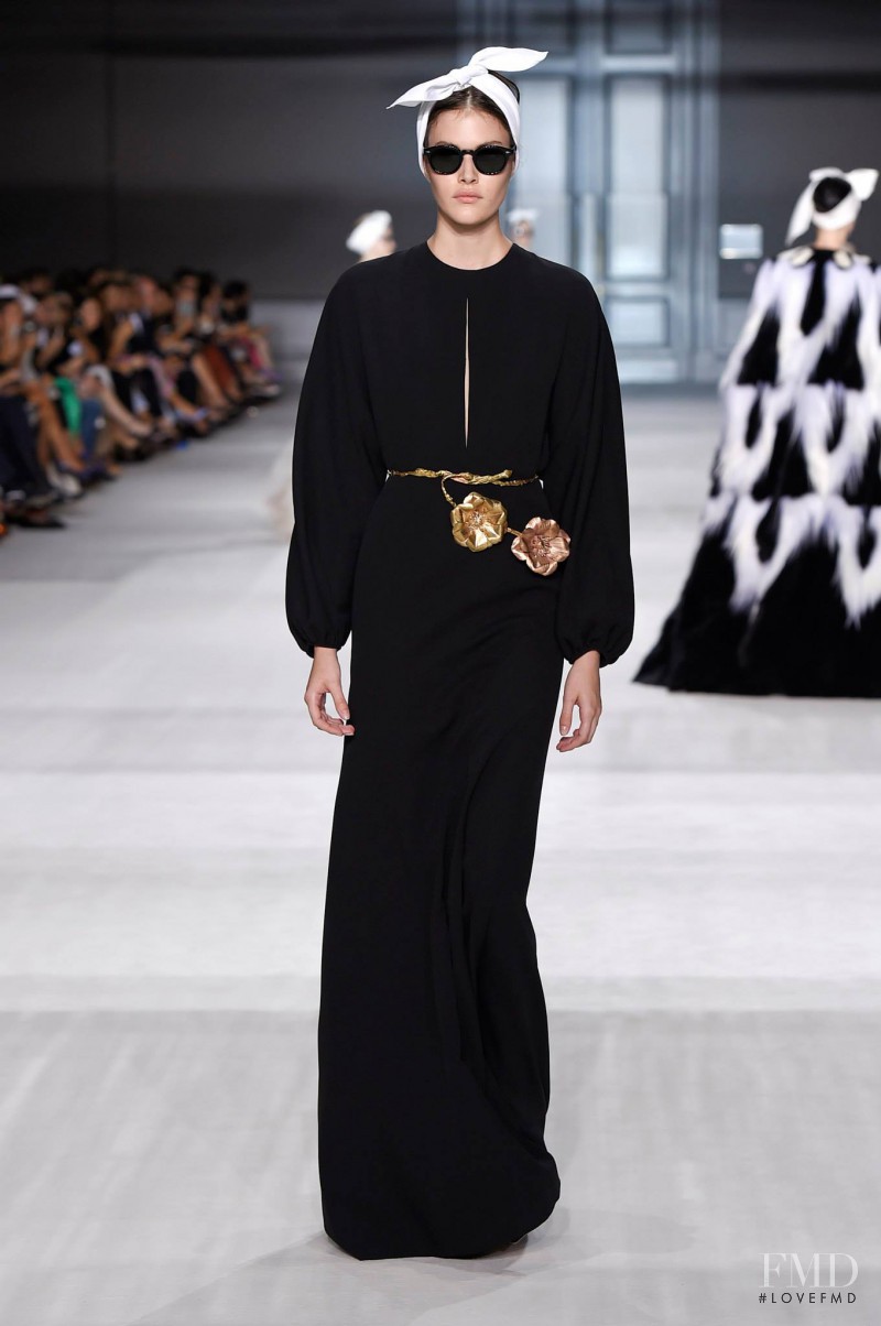 Vanessa Moody featured in  the Giambattista Valli Haute Couture fashion show for Autumn/Winter 2014